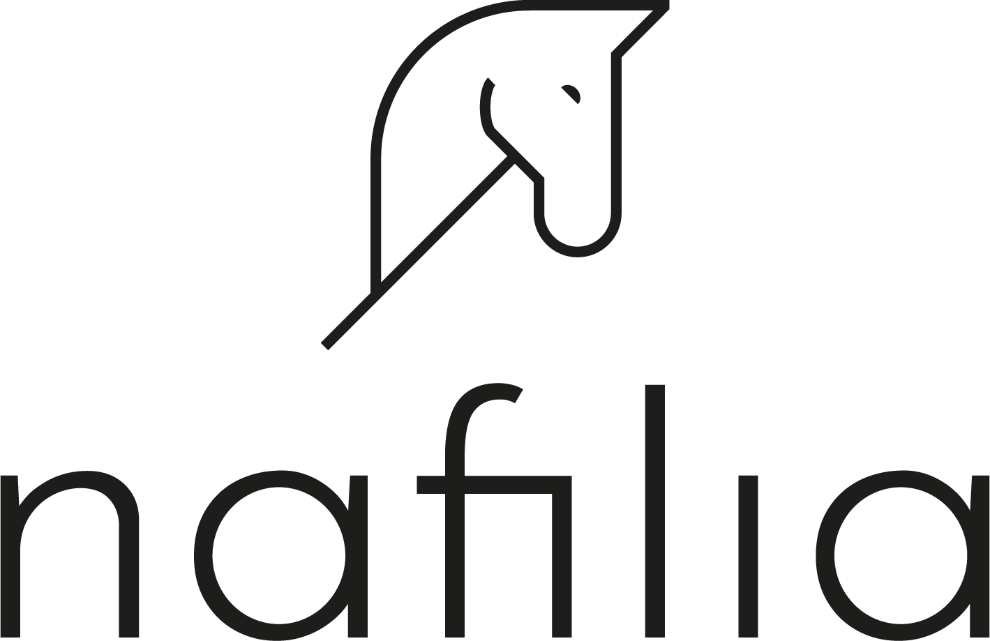 Nafilia Logo P black